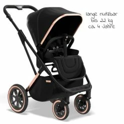 New ✔️ Moon 2in1 Kombi-Kinderwagen Rocca Edition mit Sportsitz, Babywanne & Träumeland Matratze, Lufträder - bis 22 kg - Rose Gold - Collection 2022 ✨ -Way Sales moon 2in1 kombi kinderwagen rocca edition mit sportsitz babywanne matratze luftrader bis 22 kg black rose gold 63 960 610 433 d2