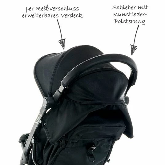 Promo 👏 Moon Buggy City Line Star - Black Fishbone ✔️ 3 Promo 👏 Moon Buggy City Line Star - Black Fishbone ✔️ - Image 3