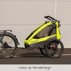 Deals 😉 Qeridoo Kinderfahrradanhänger& Buggy Sportrex 1 Lt. Edition für 1 Kind mit Kupplung, Dämpfsystem (bis 50 kg) - Lime Green - Collection 2022 😍 -Way Sales qeridoo kinderfahrradanhanger buggy sportrex 1 lt edition fur 1 kind mit kupplung dampfsystem bis 50 kg lime green q spr1 22 lg d3