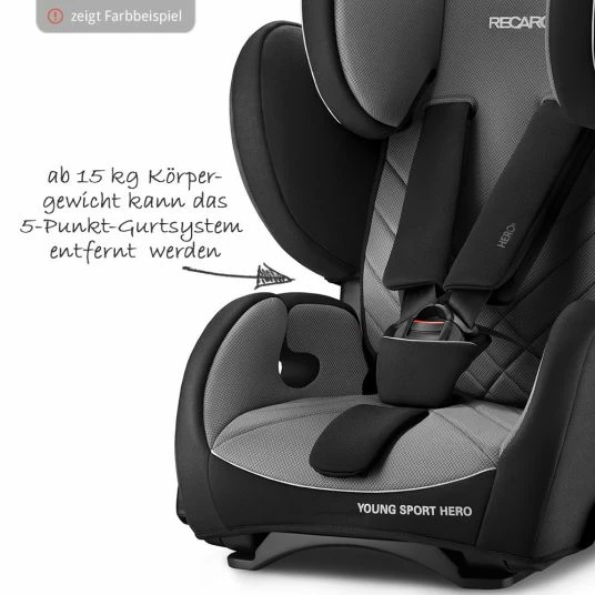 Promo π Recaro Kindersitz Young Sport Hero - Prime - Mat Black - Collection 2022 π 5 Promo π Recaro Kindersitz Young Sport Hero - Prime - Mat Black - Collection 2022 π - Image 5