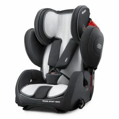 Best deal 🎁 Recaro Sommerbezug für Kindersitz Young Sport Hero - White Black 🤩