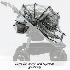 Flash Sale 🌟 TFK 2- teiliges Regenschutz-Set für Duo Kombi-Einheit (Babywanne + Sitz) - Collection 2022 👍 -Way Sales tfk 2 teiliges regenschutz set fur duo kombi einheit babywanne sitz t 003 d1 k2 d3