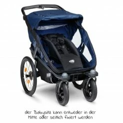 New ❤️ TFK Babysitz Velobaby für Velo 2 - Schwarz - Collection 2022 💯 -Way Sales tfk babysitz velobaby fur velo 2 schwarz t v2 vb 310 d3
