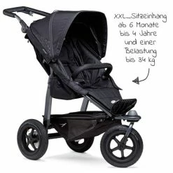Best Sale 👏 TFK Buggy & Sportkinderwagen Mono mit Luftreifen inkl. Sportsitz bis 34 kg + XXL-Zamboo Zubehörpaket - Schwarz - Collection 2022 🔥 -Way Sales tfk buggy sportkinderwagen mono mit luftreifen inkl sportsitz bis 34 kg xxl zamboo zubehorpaket schwarz t m1 fa s 310 zamboo zubehor d3