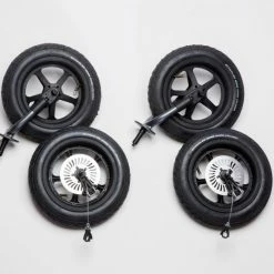 Discount ⌛ TFK Ersatzrad-Set für Duo Geschwister- & Zwillingswagen - Lufträder mit Schwalbe Reifen - 4-teilig - Collection 2022 😀