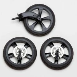 Best Pirce 😍 TFK Ersatzrad-Set für Mono Kinderwagen - Luftkammerrad - 3-teilig - Collection 2022 👏