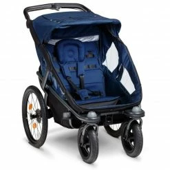 Budget 🎉 TFK Fahrradanhänger und Kinderwagen Velo 2 für 2 Kinder (bis 44 kg ) + Deichsel - Marine - Collection 2022 😉 -Way Sales tfk fahrradanhanger und kinderwagen velo 2 fur 2 kinder bis 44 kg deichsel marine t v2 s 334 d2