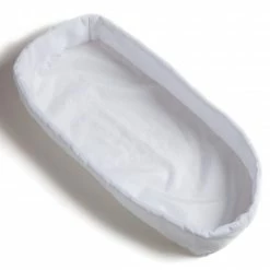 Outlet 😀 TFK Innenbezug für Mono Kombi-Einheit (Babywanne + Sitz) - Weiß - Collection 2022 🎉