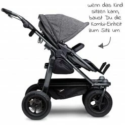 Hot Sale 🔥 TFK Kombi-Einheit (1 x Wanne & Sitz) für Duo - Premium Anthrazit - Collection 2022 🎁 -Way Sales tfk kombi einheit 1 x wanne sitz fur duo premium anthrazit t d1 k 411 d2