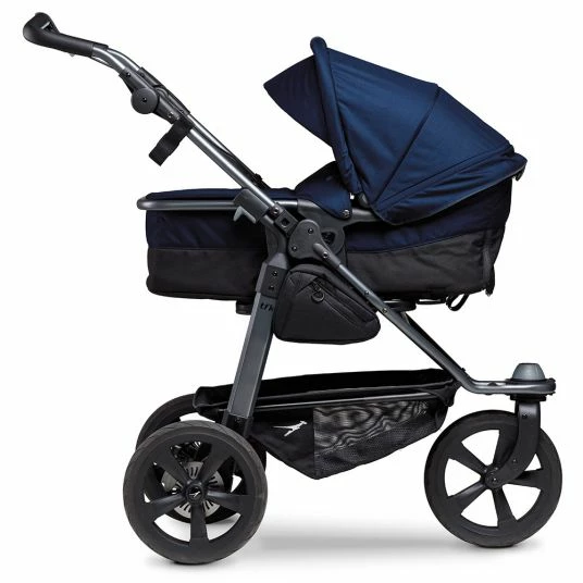 Discount 🌟 TFK Kombi-Kinderwagen Mono mit Luftkammerreifen - inkl. Kombi-Einheit (Babywanne+Sitz) und XXL-Zamboo Zubehörpaket - Marine - Collection 2022 🎉 6 Discount 🌟 TFK Kombi-Kinderwagen Mono mit Luftkammerreifen - inkl. Kombi-Einheit (Babywanne+Sitz) und XXL-Zamboo Zubehörpaket - Marine - Collection 2022 🎉 - Image 6