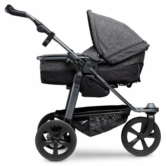 Coupon 🛒 TFK Kombi-Kinderwagen Mono mit Luftkammerreifen und Kombi-Einheit (Babywanne+Sitz) + XXL-Zamboo Zubehörpaket - Anthrazit - Collection 2022 👍 5 Coupon 🛒 TFK Kombi-Kinderwagen Mono mit Luftkammerreifen und Kombi-Einheit (Babywanne+Sitz) + XXL-Zamboo Zubehörpaket - Anthrazit - Collection 2022 👍 - Image 5