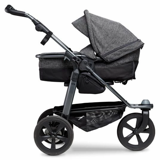 Coupon 🛒 TFK Kombi-Kinderwagen Mono mit Luftkammerreifen und Kombi-Einheit (Babywanne+Sitz) + XXL-Zamboo Zubehörpaket - Anthrazit - Collection 2022 👍 6 Coupon 🛒 TFK Kombi-Kinderwagen Mono mit Luftkammerreifen und Kombi-Einheit (Babywanne+Sitz) + XXL-Zamboo Zubehörpaket - Anthrazit - Collection 2022 👍 - Image 6