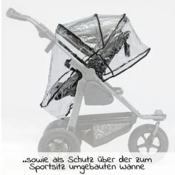 Flash Sale ❤️ TFK Regenschutz für Mono Kombi-Einheit (Babywanne + Sitz) - Collection 2022 🛒 -Way Sales tfk regenschutz fur mono kombi einheit babywanne sitz t 003 m1 k d2