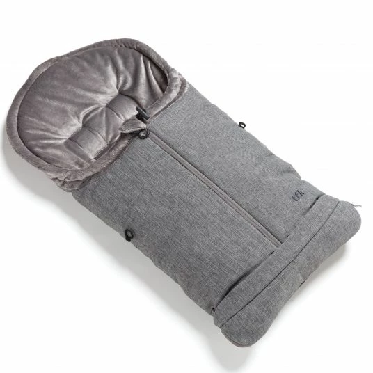 Wholesale 🎁 TFK Thermo-Fleece Fußsack mit verlängerbarem Fußteil - Premium Grau - Collection 2022 ✨ 1 Wholesale 🎁 TFK Thermo-Fleece Fußsack mit verlängerbarem Fußteil - Premium Grau - Collection 2022 ✨