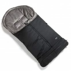 Deals 😍 TFK Thermo-Fleece Fußsack mit verlängerbarem Fußteil - Schwarz - Collection 2022 👏