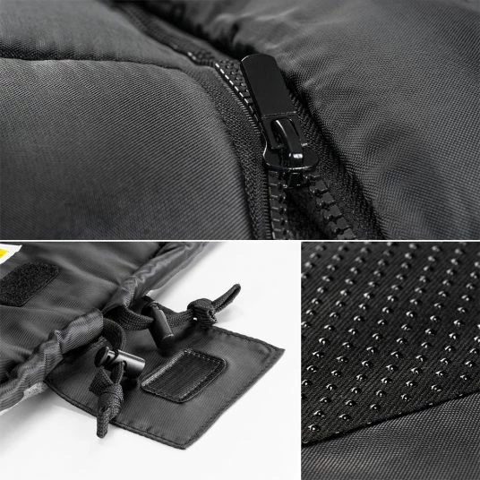 Wholesale 🧨 Zamboo 3-tlg. Winter-Set für Kinderwagen mit Thermo Fußsack, Handmuff & Reflektoren - Schwarz Grau - Collection 2022 🧨 6 Wholesale 🧨 Zamboo 3-tlg. Winter-Set für Kinderwagen mit Thermo Fußsack, Handmuff & Reflektoren - Schwarz Grau - Collection 2022 🧨 - Image 6