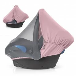 Best deal 🌟 Zamboo 3in1 Verdeck für Babyschale Sonnenschutz, Insektenschutz und Schlummer-Cover - Beere ⌛