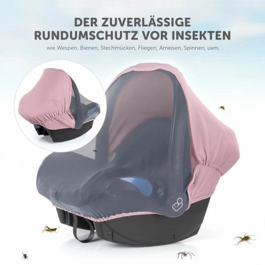 Best deal 🌟 Zamboo 3in1 Verdeck für Babyschale Sonnenschutz, Insektenschutz und Schlummer-Cover - Beere ⌛ 3 Best deal 🌟 Zamboo 3in1 Verdeck für Babyschale Sonnenschutz, Insektenschutz und Schlummer-Cover - Beere ⌛ - Image 3