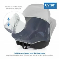 Cheap 🥰 Zamboo 3in1 Verdeck für Babyschale Sonnenschutz, Insektenschutz und Schlummer-Cover - Grau ⌛ -Way Sales zamboo 3in1 verdeck fur babyschale sonnenschutz insektenschutz und schlummer cover grau 51095 75421 d3