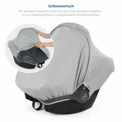 Cheap 🥰 Zamboo 3in1 Verdeck für Babyschale Sonnenschutz, Insektenschutz und Schlummer-Cover - Grau ⌛ -Way Sales zamboo 3in1 verdeck fur babyschale sonnenschutz insektenschutz und schlummer cover grau 51095 75421 d4