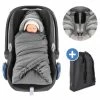 Wholesale ✨ Zamboo Wrap-around Deluxe for baby car seat (Maxi-Cosi, Cybex, Kiddy, Britax Römer) and baby bath - Grey 🔔