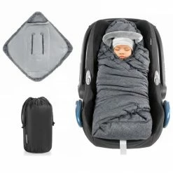 Best Sale 👍 Zamboo Einschlagdecke PRO - für alle Gurtsysteme - Grau 🛒