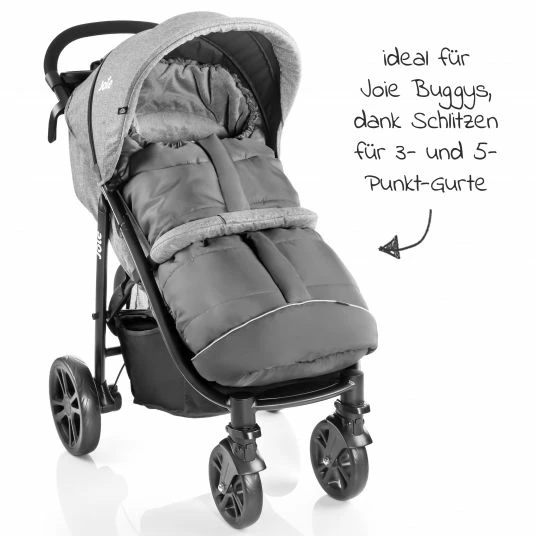 Best deal ❤️ Zamboo Fußsack für Joie Buggy - Grau ✔️ 2 Best deal ❤️ Zamboo Fußsack für Joie Buggy - Grau ✔️ - Image 2