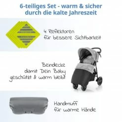 Way Sales -Way Sales zamboo komfort schutzpaket fur buggy mit beindecke set 477 d1