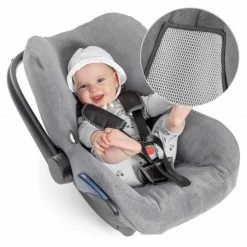 Outlet ✔️ Zamboo Sommerbezug Cool & Dry für Babyschale Maxi-Cosi Citi - Grau 😉
