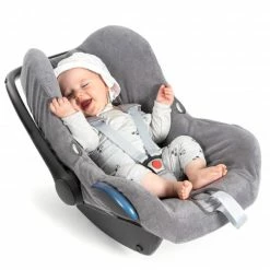 Best Sale ✔️ Zamboo Sommerbezug für Babyschale Maxi-Cosi CabrioFix - Grau ⌛