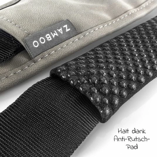 Hot Sale 😍 Zamboo Tragegurt für Babyschale - Grau 🧨 4 Hot Sale 😍 Zamboo Tragegurt für Babyschale - Grau 🧨 - Image 4