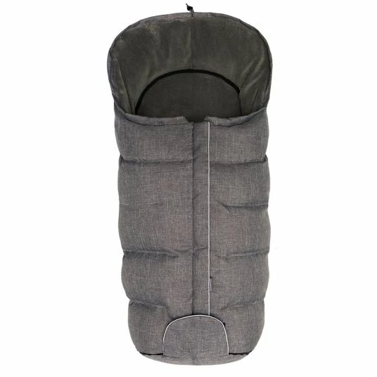 Deals 🌟 Zamboo Universal Daunen-Fußsack für Kinderwagen & Buggy - Melange Hellgrau ✔️ 3 Deals 🌟 Zamboo Universal Daunen-Fußsack für Kinderwagen & Buggy - Melange Hellgrau ✔️ - Image 3