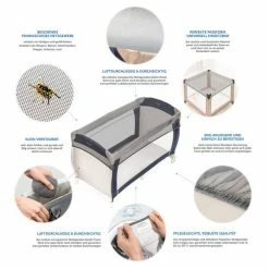 Coupon ✨ Zamboo Universal insect screen / mosquito net for baby travel beds - grey ❤️ -Way Sales zamboo universal insektenschutz muckennetz fur baby reisebetten grau 51014 75373 d3