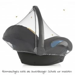 Discount 🥰 Zamboo Universal insect screen / mosquito net for baby seat - grey 🔔 -Way Sales zamboo universal insektenschutz muckennetz fur babyschale grau 51015 75256 d2