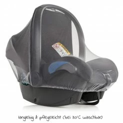 Discount 🥰 Zamboo Universal insect screen / mosquito net for baby seat - grey 🔔 -Way Sales zamboo universal insektenschutz muckennetz fur babyschale grau 51015 75256 d3
