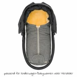 Flash Sale 💯 Zamboo Universal Lammfell-Fußsack für Babyschale & Babywanne - Melange Hellgrau ⭐ -Way Sales zamboo universal lammfell fusssack fur babyschale babywanne melange hellgrau kp94200 17 d2