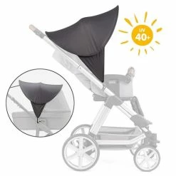 Buy 💯 Zamboo Universal sunroof for prams and buggies - dark grey ✨