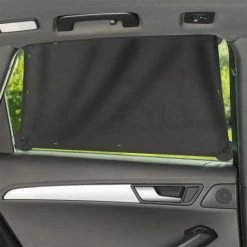 Budget 🎉 Zamboo Universal sun protection cloth for car side windows - dark grey ✔️