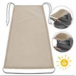 Wholesale 😍 Zamboo Zamboo Sonnensegel für Kinderwagen - Beige ✨