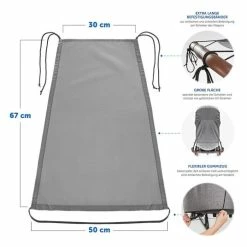 Best deal ✔️ Zamboo Universal awning for prams and buggies - anthracite 😉 -Way Sales zamboo universal sonnensegel fur kinderwagen und buggy anthrazit 51016 74772 d5